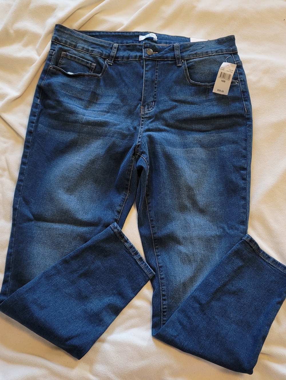 NWT Bleu Skinny Jeans Medium Rise Sz 18W